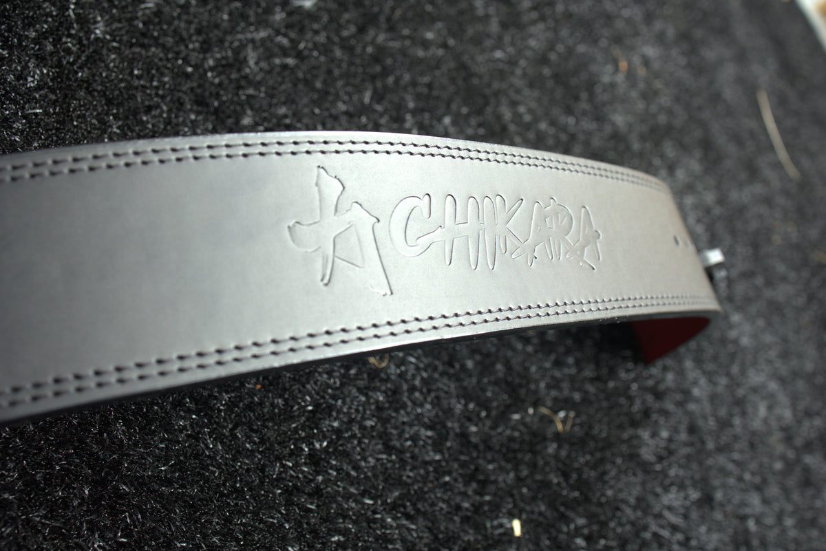 10MM Leather Lever Belt - Chikara Deep Dark